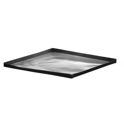 112916 vysoky plech do trouby neprilnavy hendi cerna 280x280x h 15mm ctvercovy