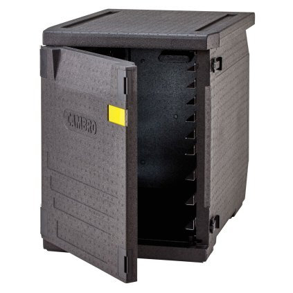 117557 termoizolacni box cam gobox s prednim plnenim 600x400 mm s nastavitelnymi drazkami cambro 155 l s nastavitelnymi drazkami 155l cerna 770x540x h 687mm