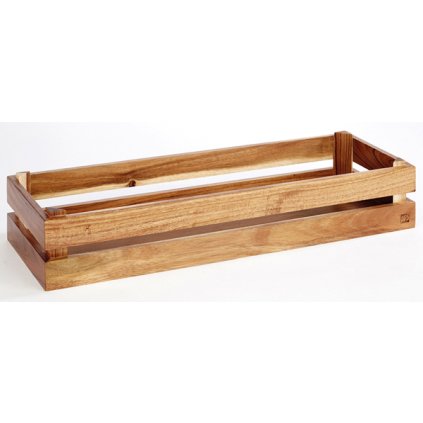 Servírovacia debnička 555x185 mm, svetlo hnedá | APS, Superbox