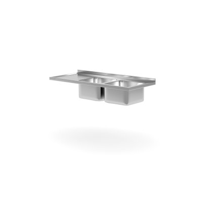 150689 pracovni deska se dvema drezy 2100x600 mm technica 2032160