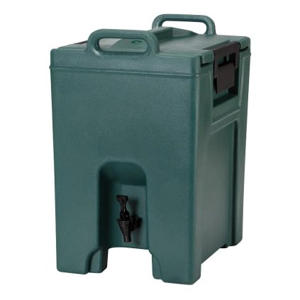 167648 termoska na napoje s kohoutkem 39 7 l zelena cambro ultra camtainers