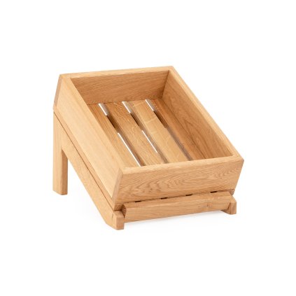 170825 set gn 1 2 drevena skrinka podstavec bufetu drevena gn 1 2 sikma nizka technica buffet line