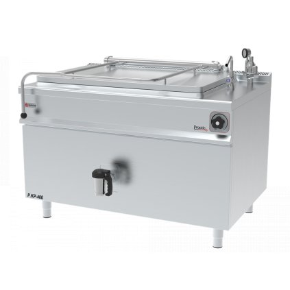 Parný varný kotol hranatý, dvojplášťový 400 l | GASTROHAAL, P.KP-400