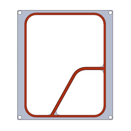 5775 matrice na dvoudilnou nadobu colt 227x178 mm pro zatavovaci stroj 273000 227x178 mm technica platinum line