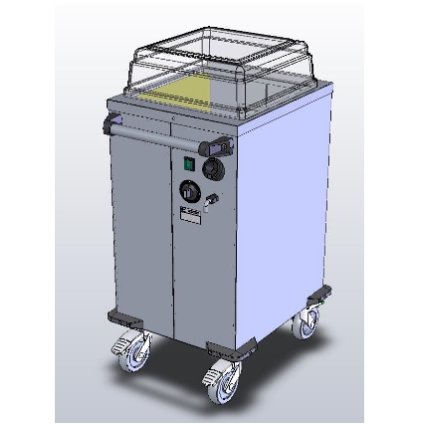 VOZÍK EPU 1/60 BEZ ŠACHTY VYHRIEVANÝ | ABNER, 11220