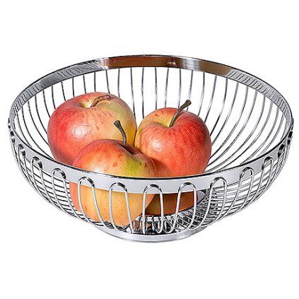 57716 kosik z nerezove oceli na pecivo nebo ovoce prumer 205 mm contacto 2070 200