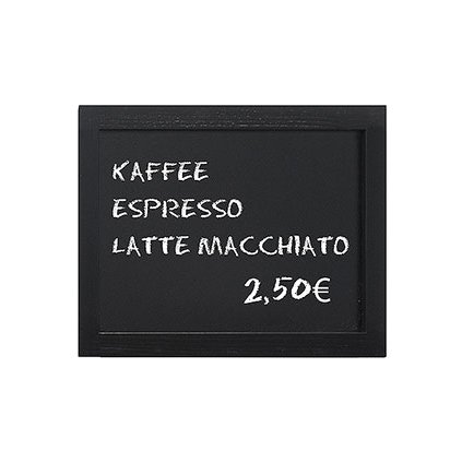 62162 tabule na menu v drevenem ramu 400x300 mm cerny contacto 7680 040