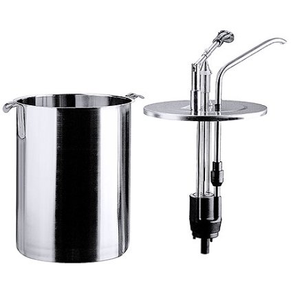 52139 davkovac z nerezove oceli s pumpickou 10 l contacto 3050 010