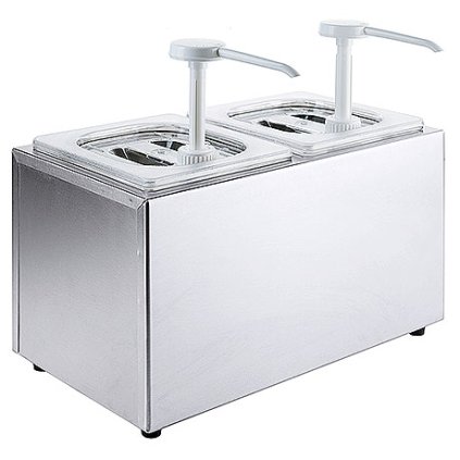 65216 davkovac na omacky z nerezove oceli dvojity 360x200x215 mm contacto 1325 002