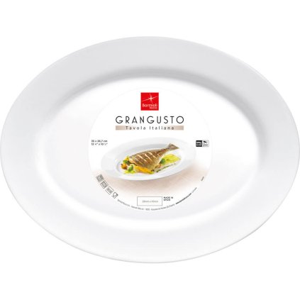 141386 ovalny talir na ryby 350x267 mm stalgast grangusto