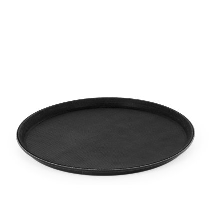 67880 cisnicky tac kulaty o prumeru 355 mm protiskluzovy cerny technica silver line