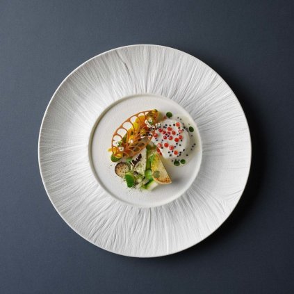 166181 prezentacni talir 290 mm bily fine dine fiord