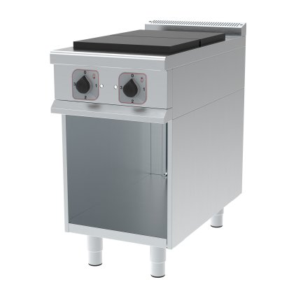 170795 elektricky sporak dvouplotynkovy volne stojici rada 900 6 kw 480x900x900 mm technica 229006