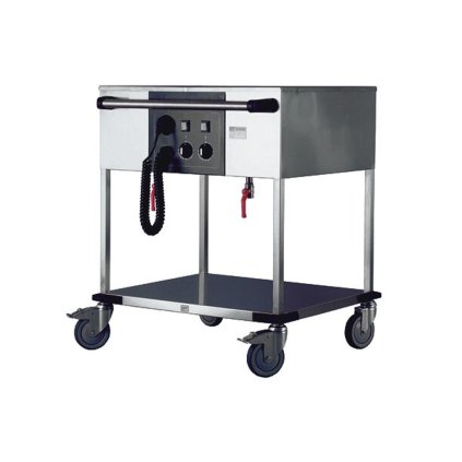 VOZÍK EKG 2/II L BOČNÉ OVLÁDANIE | ABNER, 11108