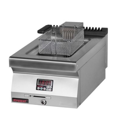 15152 nastavitelna elektricka friteza jednokomorova 8 l kromet 700 fe 10f