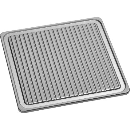 Grilovacia doska, ryhovaná, 390x390x17 mm | BARTSCHER, 296051