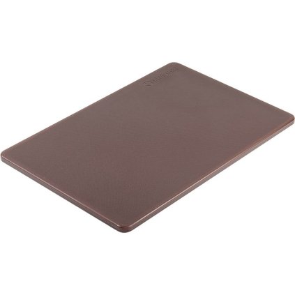 22136 deska pracovni ke krajeni z polyetylenu 450x300 mm hneda stalgast 341456