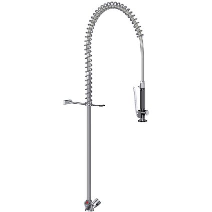 Stolová batéria so sprchou 1150 mm, s dvomi kohútikmi, monoblok | CONTACTO, 8071/115