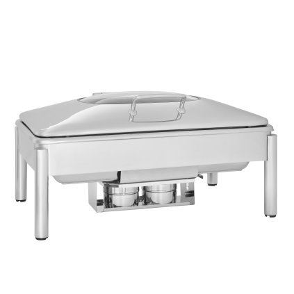 67736 indukcni chafing na polevky s odklapecim vikem a okenkem 9 l 590x410x310 mm technica platinum line