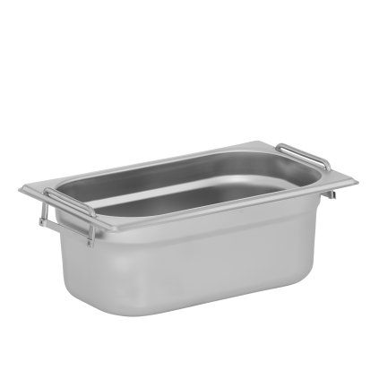 68069 gastronadoba s uchyty gn 1 4 100 mm z nerezove oceli technica cold line