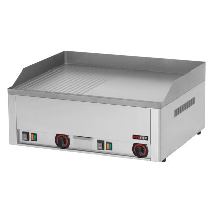 76709 grilovaci deska 65x48 elektricka kombinovana stolni 400 v redfox fthr 60 e