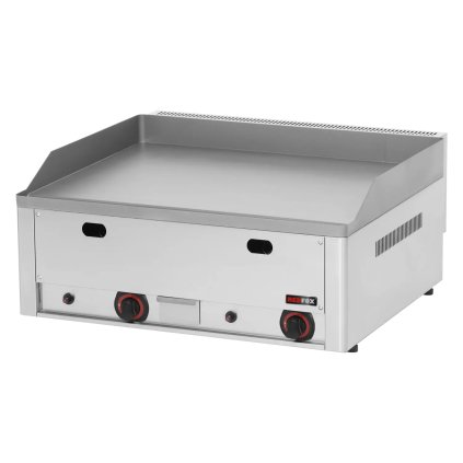 76733 grilovaci deska 65x48 plynova hladka stolni redfox fth 60 g