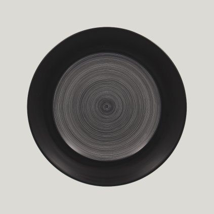 RAK Trinidad tanier plytký pr. 27 cm, šedý | RAK Porcelain, TRCLFP27BG-12