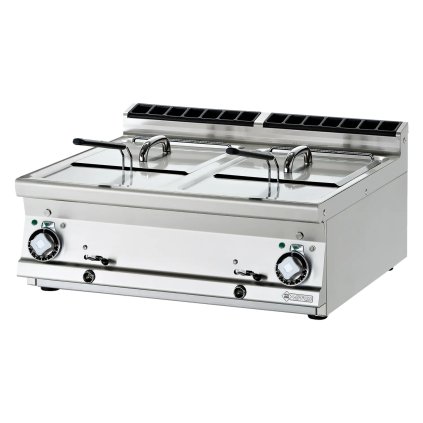 Fritéza elektrická dvojitá 0,92 kW/l, 13+13 l bez podstavy 400 V | RM - F2/13T-78ET