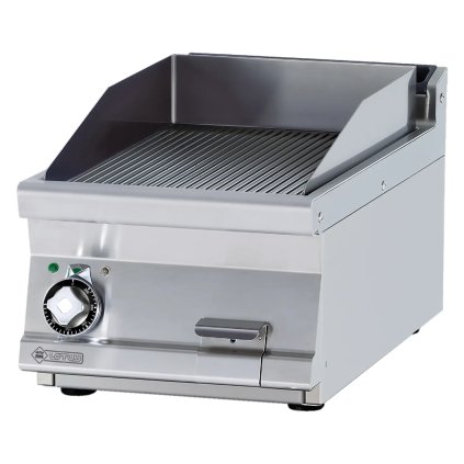 Grilovacia doska 39x52 elektrická ryhovaná bez podstavy 400 V | RM - FTRT-74ET
