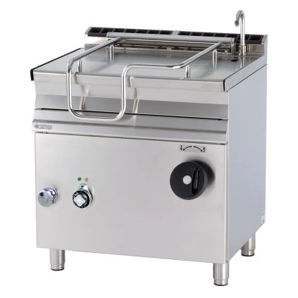 Panvica sklopná manuálna elektrická 80 l oceľové dno | RM - BR80-98ET