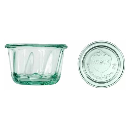 123443 zavarovaci sklenice weck bakery 165 ml s vickem set 12 ks