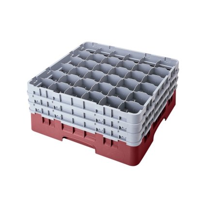 91661 kos camrack 36 pozic vyska sklenice 25 8 cm cervena tom r 36s958 163