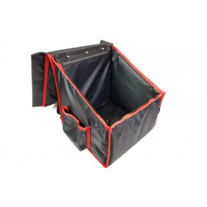 139241 batoh na pizzu na 4 krabice 500x500 mm nylon cerny s cervenym lemovanim furmis plecak xl