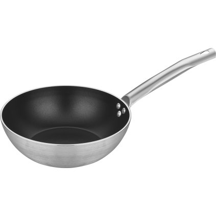 144407 hlinikova panev wok s neprilnavym povrchem na indukci o objemu 4 2 l a prumeru 280 mm stalgast comfort plus