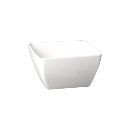 146570 ctvercova miska 125x125x65 mm 0 4 l bila aps friendly bowl