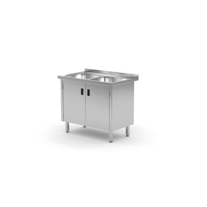 153236 dvouumyvadlovy stul se skrinkou 1000x700x850 mm technica 2291070