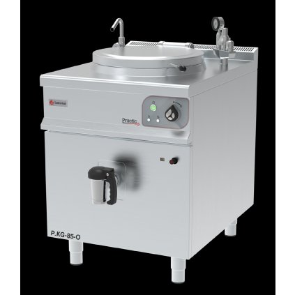 Plynový varný kotol guľatý, dvojplášťový 85 l | GASTROHAAL, P.KG-85-O