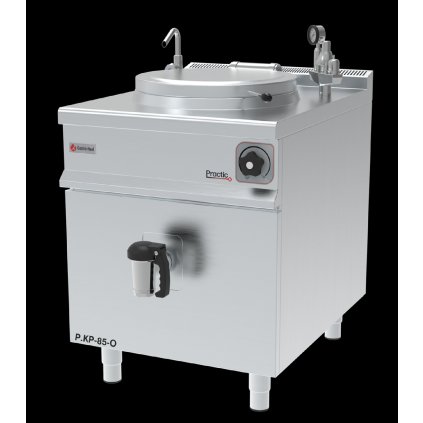 Parný varný kotol guľatý, dvojplášťový 85 l | GASTROHAAL, P.KP-85-O