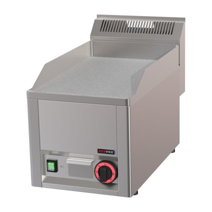 12267 grilovaci deska 32x48 elektricka durable chrom hladka bez podestavby 230 v redfox fthc 30 el