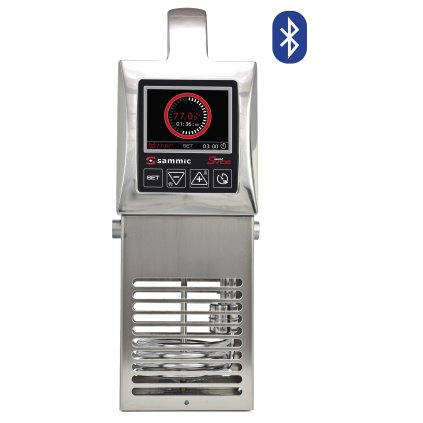 Ponorný cirkulátor na varenie sous vide SmartVide 9, Sammic, Strieborná, 230V/2000W, 124x140x(H)360mm | HENDI, 1180140