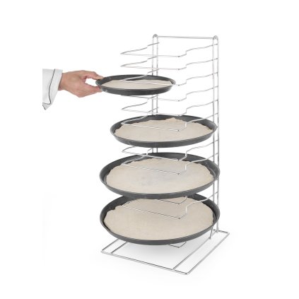 13956 1 stojan na pizzove site plechy 300x305x h 680mm hendi 810361