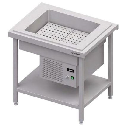 108269 chladici centralni stul s vanou na napoje 2x gn 1 1 920x750x880 mm stalgast st107091