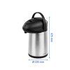 Termos prozniowy 3 lz pompka aj uchwytomTECHNICA Buffet Line 817996