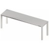 31181 stolovy nadstavec jednopatrovy 1200x300x400 mm stalgast 981913120
