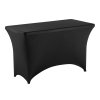 68819 cerny potah na caterignovy stul 1200x600x740 mm technica banquet line