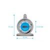 Termometer univerzálny do mrazničky a chladničky od -30 do 30 °C TECHNICA Silver Line 770476