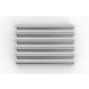 142928 mikroperforovany hlinikovy rost 600x400x34 mm unox foro baguette