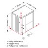 135566 1 stroj na vyrobu polovicnich kostek ledu 200 kg 24 h vzduchem chlazeny 1 6 kw 770x550x805 mm ntf cv 475 a