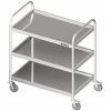 31469 vozik servirovaci trojpolicovy 1100x500x950 mm stalgast 982035110