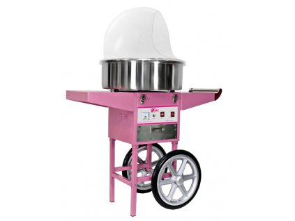 Výrobník cukrové vaty s vozíkem a krytem PROFI